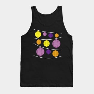 Lanterns | Purple Yellow Orange Tank Top